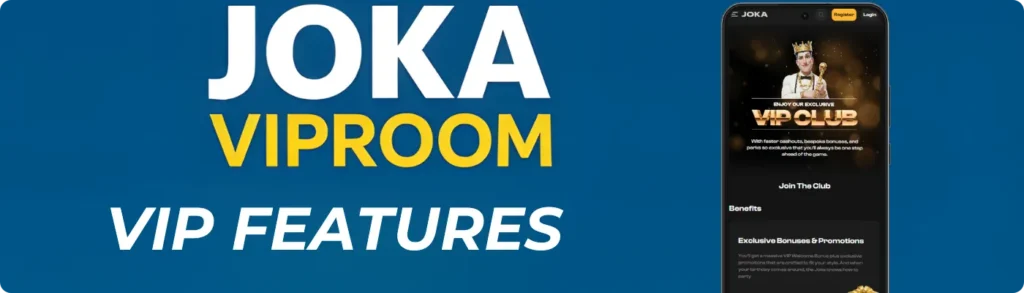 VIP Features Available After Login Jokaviproom