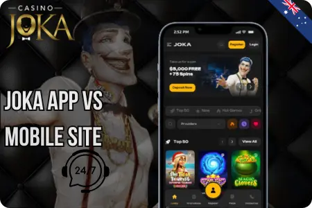 Joka App vs Mobile Site
