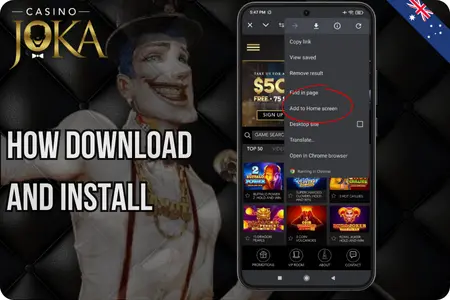 Joka Casino Download and Install